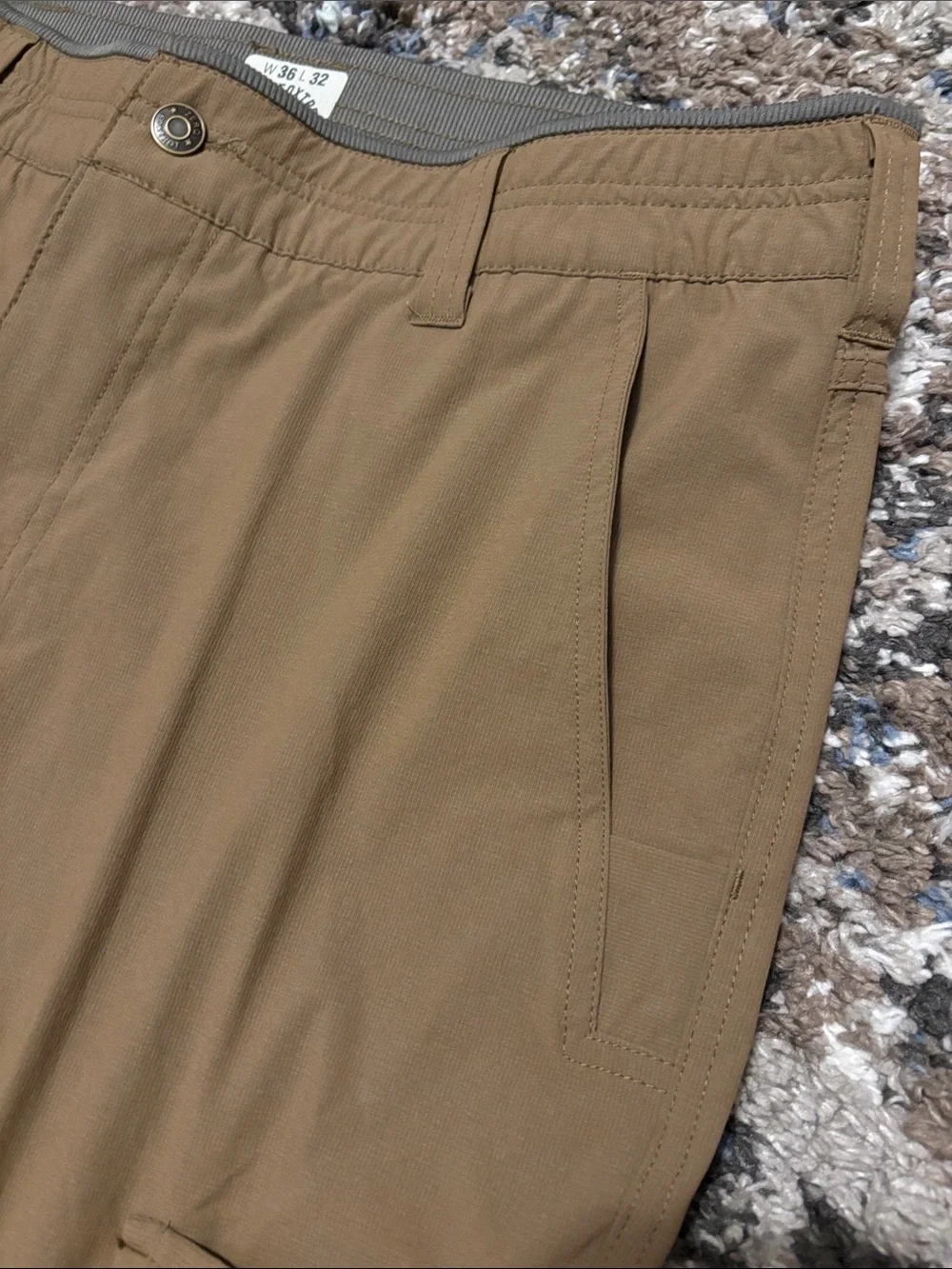 Men's Cargo Pants — Brown Tactical Style